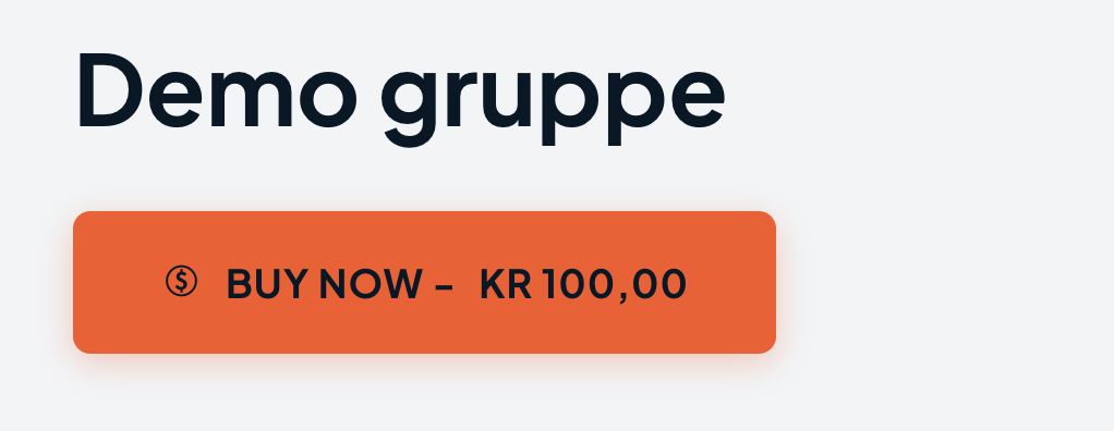 Paid group page showing Buy Now button with price
